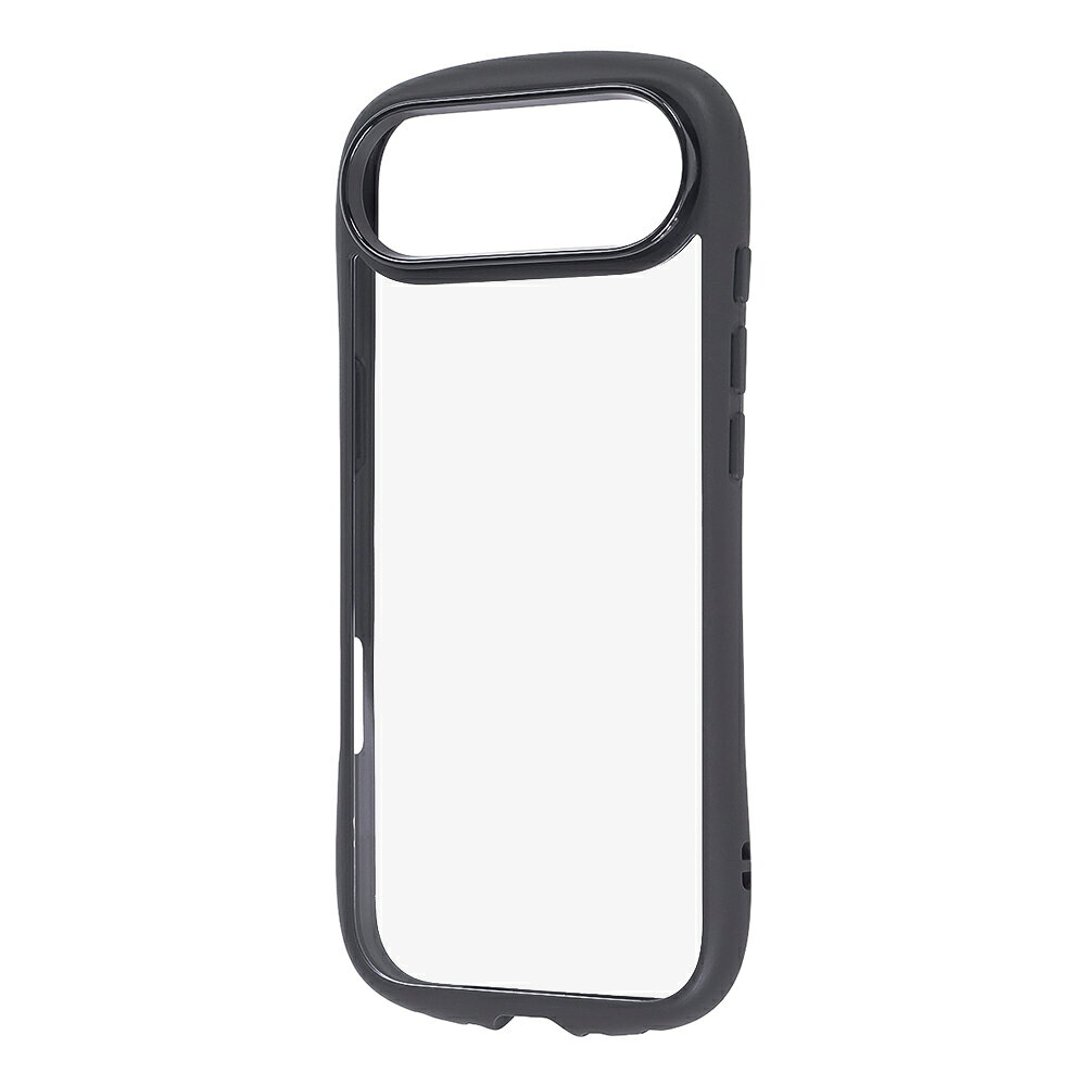 iPhoneAir ケース ハイブリッド タフケース +レンズガードリング ブラック カバー アイフォンエアー iPhone Air アイホン アイフォン スマホケース