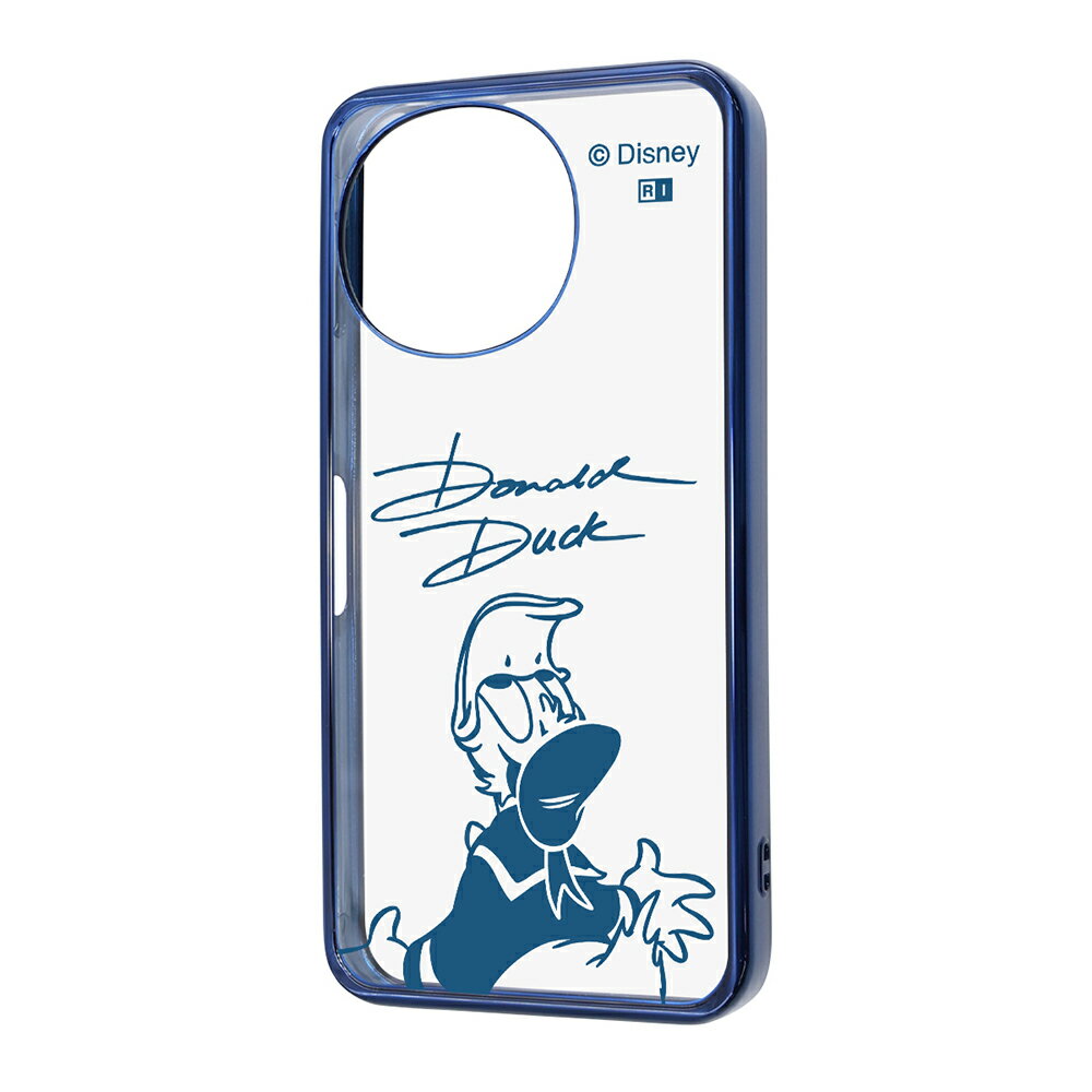 Rakuten - AQUOS sense10 sense9 ケース SH-53F SHG15 A505SH SH-M33 SH-53E SHG14 A405SH SH-M29 カバー ハイブリッド ディズニー 衝撃吸収 バンパー メタリック ドナルドダックサイン_メタリック カバー アクオス センス10 センス9 AQUOSsense10 AQUOSsense9 スマホケース