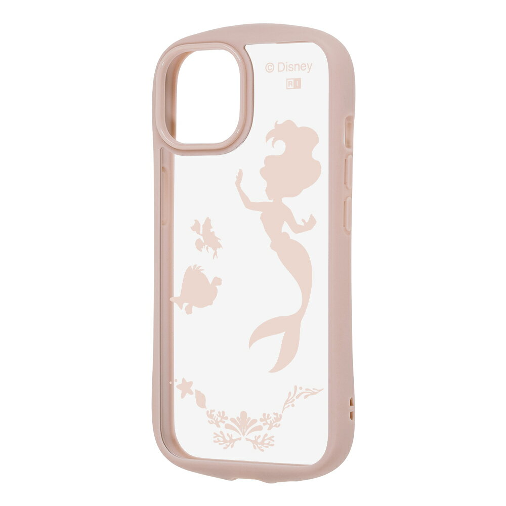 iPhone15 iPhone14 iPhone13 ケース ハイブリッド ディズニー 衝撃吸収 バンパー アリエル カバー アイフォン スマホケース