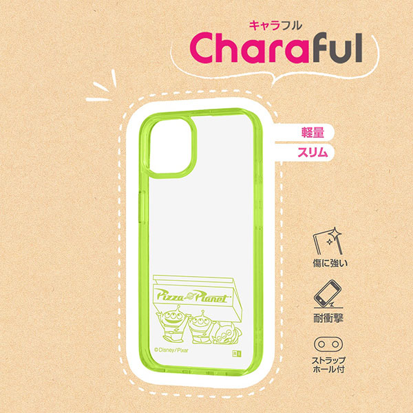 iPhone13 ケース ハードケース ディズニー・ピクサー ハイブリッド Charaful エイ...
