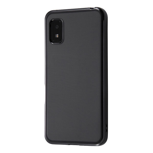 AQUOS wish2 wish ケース SH-51C SHG08 A204SH SHG06 A103SH A104SH SH-M20 ソフトケース TPU メタリックフレーム ブラック カバー アクオスウィッシュ2 アクオスウィッシュ アクオスwish2 アクオスwish スマホケース
