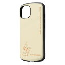 iPhone15 ケース ハードケース ポケットモンスター 耐衝撃 MiA ミミッキュ_ベージュ カバー アイフォン スマホケース