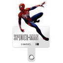 ストラップホルダー マーベル ストラップダイカットホルダー スパイダーマン_ダイカット スマホショルダーストラップホルダー スマホアクセサリー