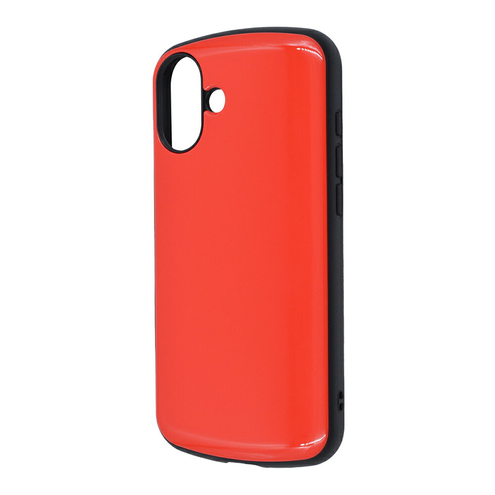 Rakuten - iPhone16Plus ケース ハイブリッド ProCa 耐衝撃 バンパー 超厚 レッド カバー アイフォン16プラス iPhone 16 Plus アイホン アイフォン スマホケース