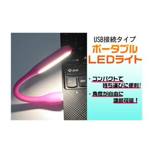 ライト ポータブルLEDライト カラフル10色