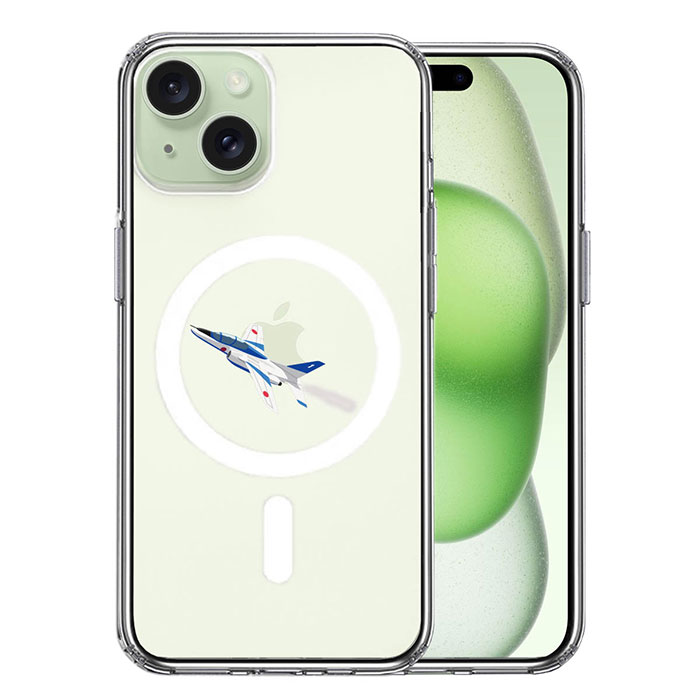Rakuten - iPhone ケース iPhone15 ハードケース MagSafe対応 ハイブリッド クリア ブルーインパルス 1号機 カバー アイホン アイフォン スマホケース