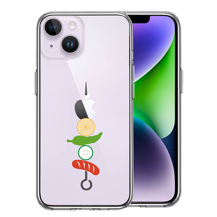 Rakuten - iPhone ケース 15 14 13 12 11 SE3 SE2 8 7 Plus mini Pro ProMax SE 第3世代 第2世代 ハードケース ハイブリッド クリア BBQ バーベキュー カバー アイホン アイフォン スマホケース