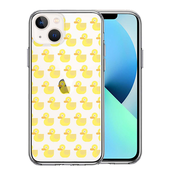 Rakuten - iPhone ケース 13 12 11 SE3 SE2 8 mini Pro ProMax XS X SE 第3世代 第2世代 ハードケース ハイブリッド クリア アヒルちゃん あひる だらけ カバー アイホン アイフォン スマホケース