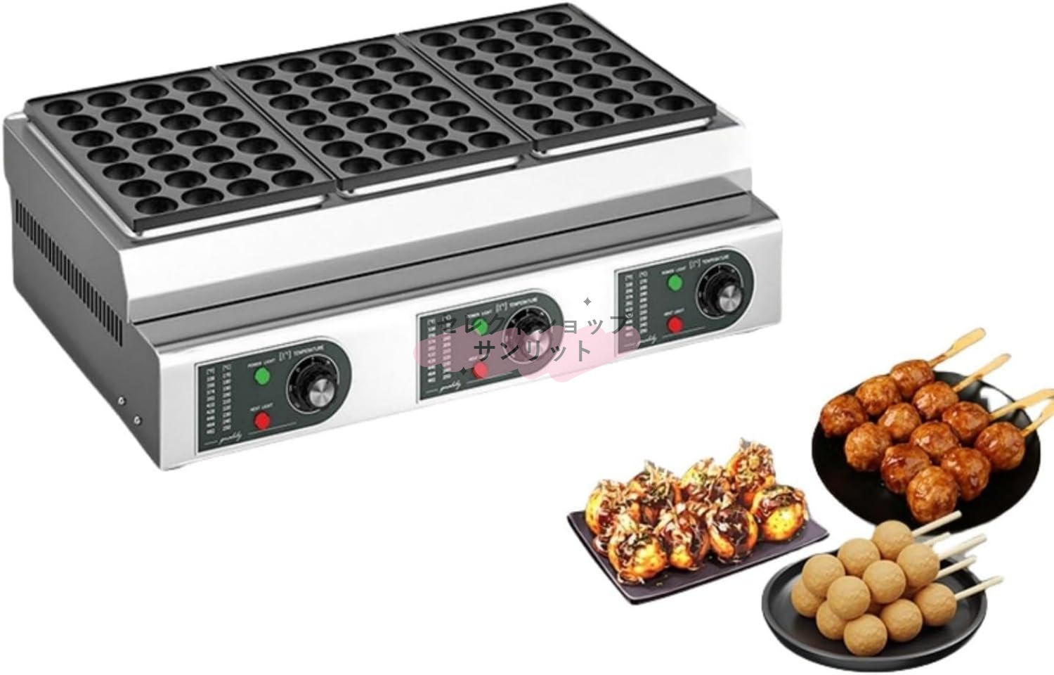 【高品質素材】：たこ焼き器本体はステンレス製、鍋の内壁はアルミニウム製です。 し耐熱性、耐落下性、耐久性が向上し、末永く使用できます。高温耐性。焦げ付き防止の背面パネルはお手入れが簡単です。直径4cmのたこ焼きやつくねが作れます。【28穴56穴84穴たこ焼き機】：ガスたこ焼き機は大容量で、一度に56個のイカ玉を調理できます。 一度焼くだけでお客様の食欲を満たしてくれるたこ焼き。【多機能】 1台たこ焼き工場の機械で複数の用途があり、顧客のさまざまなニーズを満たすためにイカボール、エビボール、ビーフボールなどのおいしいストリートスナックを作ることができます。【ダブルH型バーナー】：ダブルH型バーナー、急速加熱、ムラのない加熱、鍋へのくっつきを防ぎます。ベーキングトレイは均一に加熱され、乗客の流れは安定しています。【品質保証】お客様に安心してご購入いただけるよう最善を尽くしております。 予期せぬ事態または当社のミスにより商品に欠陥や破損があった場合は、メールでご連絡ください。 できるだけ早く対応させていただきます。製品名: タコのボール マシン たこ焼き工場材質: ステンレス鋼正味重量：約15KG使用ガス：LPG/ 電気空気弁: 低圧弁天板サイズ：20×33cm温度範囲: 0-300/32-572包装内容明細書：1 *たこ焼き機ホテル、ショッピングモール、スナックバーなどの混雑した場所に特に適した、あらゆる種類のつみれを作ることができます。【品質保証配送に関するご案内】1．当社製品に不具合やご不明な点がございましたら、どうぞお気軽にお問い合わせください。2．輸送中の振動や衝撃により、まれに製品に不具合や破損が生じる場合がございます。その際は、交換部品の再送などの対応をさせていただきますので、お気軽にご連絡ください。3．商品の種類が多いため、まれに説明書が同梱されていない場合がございます。説明書が届いていない場合、または商品の組み立て方法についてご不明な点がございましたら、お手数ですが当社までご連絡ください。電子版の説明書をお送りいたしますので、どうぞご安心ください。皆様のご理解とご支援に心より感謝申し上げます。4．本商品は大型貨物のため、配達日時をご指定いただくことはできません。あらかじめご了承ください。商品は建物1階の玄関先でのお渡しとなります。また、荷下ろし作業につきましては、お客様ご自身で人員や機材をご手配くださいますようお願いいたします。大型商品のため、輸送中に軽微な破損が生じる場合がございます。破損した部品については、交換部品を再送いたします。原則として返品返金はお受けいたしかねますので、あらかじめご了承ください。なお、北海道、沖縄県、離島などへの配送には、別途送料が発生いたします。何卒ご理解くださいますようお願い申し上げます。