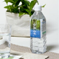 【送料込み】藤里開発公社　白神山水　500ml×24本　産地直送