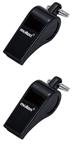 【2個セット】molten(モルテン) ホイッスル黒 WHIBK