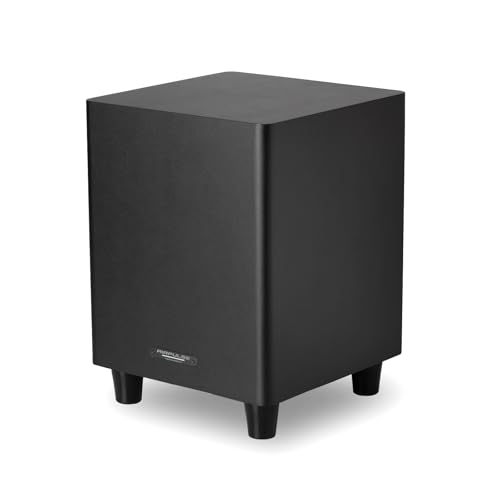 Airpulse SW8 サブウーファー 160W出力 パワードサブウーファー 8インチ﻿ 28Hz-160Hz RCA接続 A80/A100 アクティブスピーカー対応 ホームシアター/カラオケ/テレビ 黒