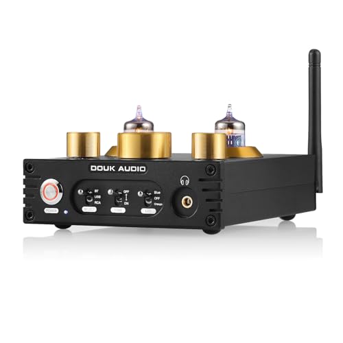 Nobsound P1 PRO GE5654 HiFi 真空管 プリアンプ Bluetooth 5.0 USB DAC プリアンプ APTX ヘッドホンア..