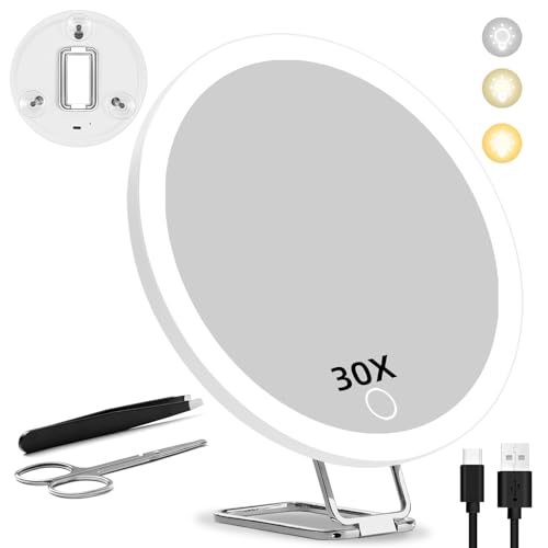 �� ����� �ᥤ�� 30�� �饤���դ��ߥ顼 ���Ѷ� 360��Ĵ����ǽ�ʥ֥�󥱥å��դ� ���� 3���� ̵�ʳ�Ĵ�� USB���ż� ����ѥ��� ��Ǽ���� ������...