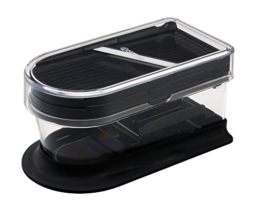 京セラ スライサー コンパクト 調理器セット 日本製 セラミック サビない 薄切り / 千切り / おろし 除菌漂白 OK ブラック CS-400-FP Kyocera