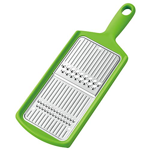 下村工業(Shimomura Kougyou) 日本製 フルベジスマイル 千切り ・ ツマ切り 食洗機 対応 FVS-614 新潟 燕三条製 グリーン 268×90×14mm