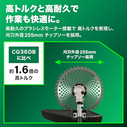 HiKOKI(�ϥ�������) 36V ���ż� �𴢤굡 ��ʧ���� ξ��ϥ�ɥ� �ѥ���ʬ����� ���ӡ����Ŵ������ CG36DC(D)(NN)