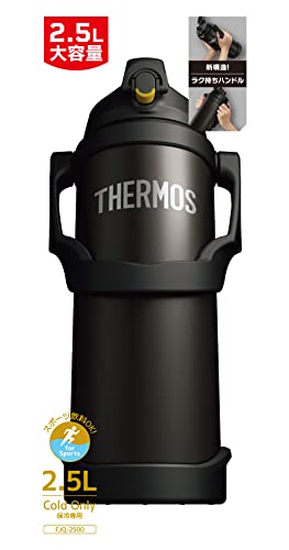 サーモス 水筒 真空断熱スポーツジャグ 2.5L ブラック FJQ-2500 BK
