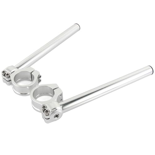 角度調整可能 50Φ 50mm 50パイ セパレートハンドル LOWタイプ 22.2mm セパハン キット シルバー バイク オートバイ 汎用