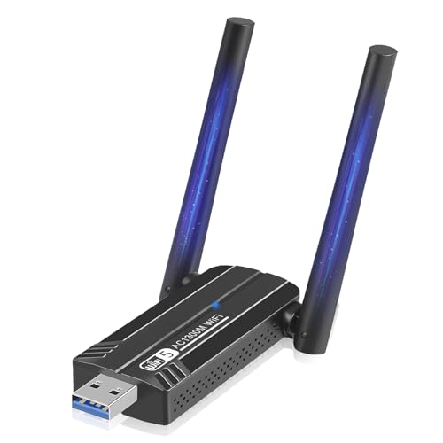 usb 無線lan 子機 wifi usb wifi 子機 1300Mbps wi-fi usbwifiアダプター 無線ラン子機 5dBi超高速通信..