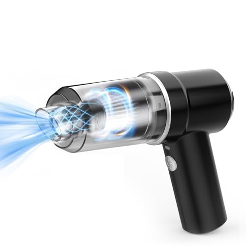 【2025新グレード】 ハンディクリーナー toauo 車用 掃除機 ハンディ掃除機 25000PA Type-C 充電式コードレス パワフルはんでい 乾湿両用 強力吸引力 小型クリーナー高速充? 低噪音?策 LED照 4in1