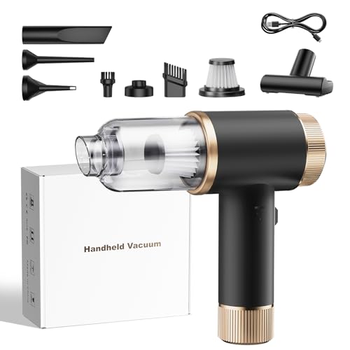 【 】2025 ハンディクリーナー Dantee車用 掃除機 ハンディ掃除機 28000PA Type-C 充電式コードレス パワフルはんでい 乾湿両用 強力吸引力 小型クリーナー高速充? 低噪音?策 車載ミニポータブ