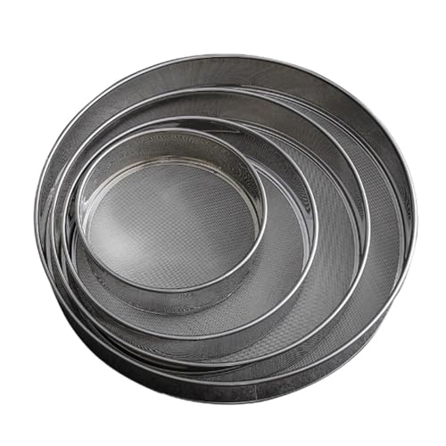 Ecocoer粉ふるい 裏ごし ふるい メッシュ ステンレス製 小型 Drvruro こし器 裏ごし器 キッチン用品 ス..