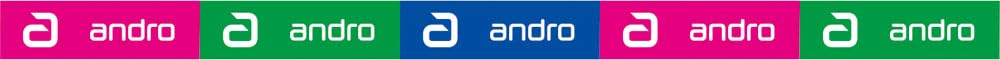 andro(アンドロ) 卓球 メンテナンス用品 サイドテープ アンドロ カラーズ 5m 10mm(約10本分) 1400210090