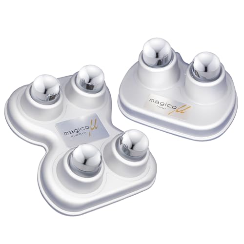 中山式 【整形外科医監修】中山式 快癒器 magico μ 2・4球式セット シルバー 日本製 首 肩 背中 腰 全身 コリほぐし 筋膜ケア ツボ押し 押圧 指圧 足裏 仙腸関節 骨盤 歪み ゆがみ 大転子 姿勢