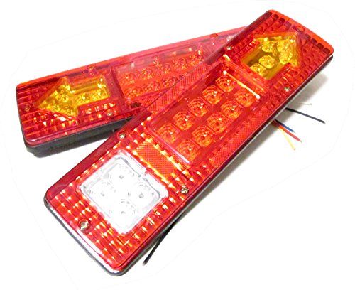 12V 専用 LED 19灯 テールランプ ライト 矢印 ウインカー トラック トレーラー などに