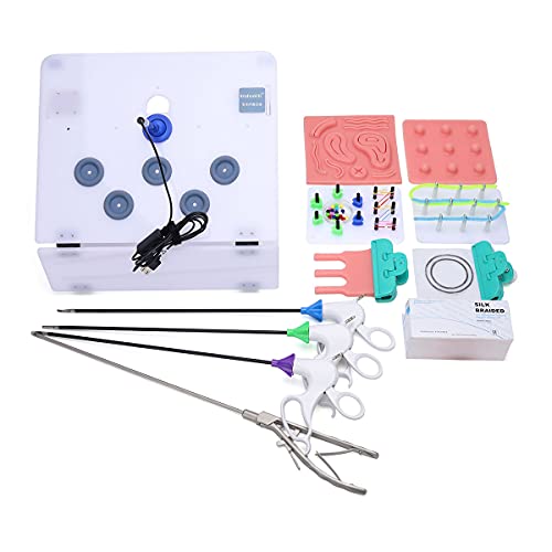 medtraing 腹腔鏡 縫合練習キット縫合セット HD USB内視鏡 4練習器具 8トレーニングモジュール医学生ト..