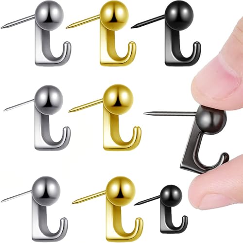 壁掛けフック 石膏ボード フック 石膏ボード ピン 壁を傷つけないプッシュピンピクチャーフック壁掛け お風呂 オフィス 浴室 キッチン使用可能