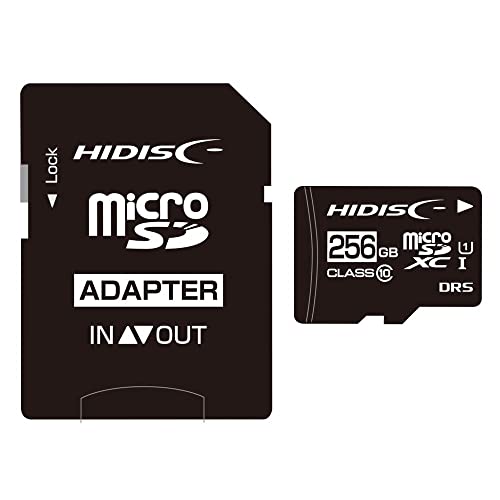 �ڥǡ������쥵���ӥ��ա�HIDISC microSDXC������ 256GB CLASS10 UHS-1�б� SD�Ѵ������ץ�/�������� HDMCSDX256GCL10DS