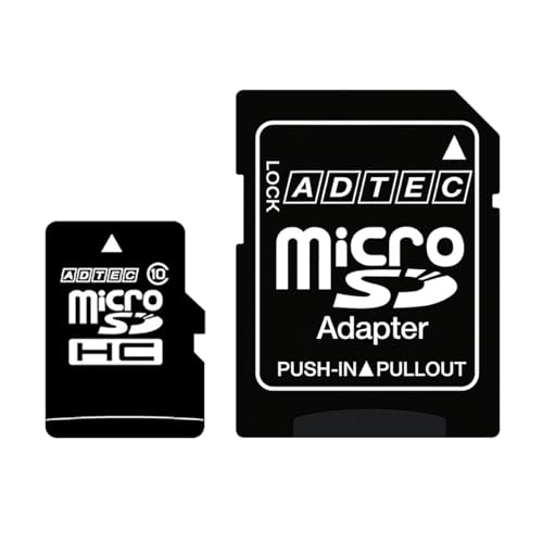 アドテック microSDHCカード 8GB Class10 SD変換Adapter付 AD-MRHAM8G/10