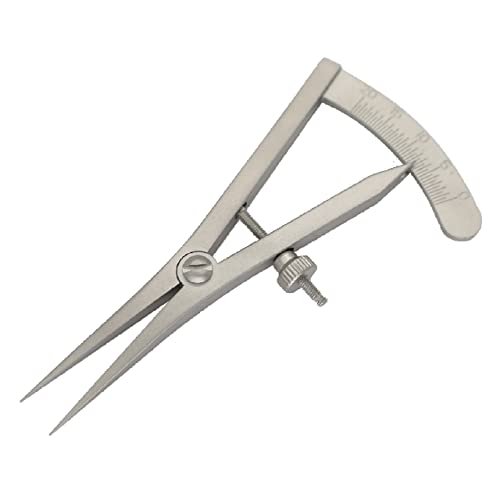 (UME-STAR) レザークラフト ディバイダー 目打ちコンパス ピッチゲージ エッジマーキング コンパス (ス..