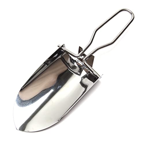 グッズランド 【 折り畳み式 】スコップ 小型 ステンレス 園芸 アウトドア キャンプ ガーデニング ...