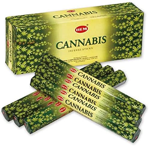 【HEM/ヘム】《カナビス/カンナビス》へキサパック/インド/お香/インセンス/スティック/6角（20本入）×..
