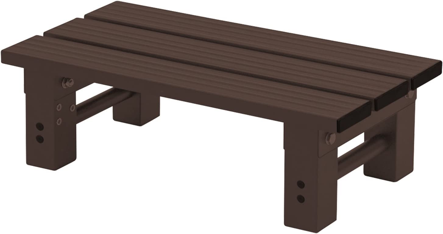 ガーデンマスター(Gardenmaster) アルミ踏み台1段 幅54×奥行26.5×高さ17cm 玄関台 バルコニー ベランダ..