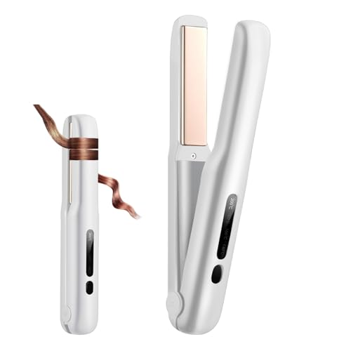 ◆商品名：コードレス ヘアアイロン 2WAY 18mmプレート カール&ストレートコードレスアイロン 140℃～200℃ 4段階温度設定可能 30s 急速加熱 20分自動電源OFF 誤起動防止ロック Type-C 充電式ヘアアイロン 男女兼用 ミニ 小型 軽量 持ち運び便利 家庭/出張/通勤/旅行用 (ホワイト)【商品仕様】電池容量：3200mAh。寸法：約横220、縦30、高さ25mm。重さ：161g。温度調節：140℃/160℃/180℃/200℃。定格電力：23W。動作電圧：3.7V DC。充電電流：1A。※ 注意：充電器ソケットは含まれていないので、66 Wを使用するか、より電力の低い充電ソケットを使用することをお勧めします。【コードレス＆どこでも使える便利さ】コードレス設計、コンセントの位置の不便さを気にする必要がありません。 3200mAh大容量バッテリー内蔵。 40~60分間連続使用可能。場所を選ばずに使えるのが魅力。カフェでの作業前、旅行先のホテル、車の中など、いつでもどこでもサッと前髪や毛先のセットが可能。軽量・コンパクトでバッグにもすっきり収まり、持ち歩きも快適です。【わずか30秒で使える速暖機能】独自の高性能PTCヒーターを搭載し、電源を入れてから約30秒で設定温度に到達。朝の忙しい時間や急なお出かけ前でも、すぐに髪のクセ直しやヘアセットができるから時短にも効果的。3Dクッションプレート、髪への摩擦を抑制し、圧力を分散させることでダメージを軽減します、出先でも手軽にヘアメンテナンスができます。【ストレートもカールも思いのまま2WAY】ストレートはもちろん、毛先のワンカールや、ナチュラルなウェーブも簡単にアレンジ可能。丸みのあるプレート設計で、髪をやさしく包み込み、髪通りもなめらか。1台で多彩なヘアスタイルが楽しめる万能アイテムです。【4段階温度調整で髪質に合わせたケア】140℃/160℃/180℃/200℃の4段階温度設定を搭載。どんな髪質にも対応可能 。細く柔らかい髪には低温、しっかりクセを伸ばしたいときは高温と、髪質やスタイリングに合わせて調整可能。髪へのダメージを抑えながら、思い通りの仕上がりを叶えます。【自動電源オフ機能】使用開始から20分で自動電源オフ機能を搭載。温度ロック機能付きで、設定温度を超えないようにしたり、温度の急変を防いだりできるので。高い耐熱性と難燃性を備えた材質を使用しているため、製品寿命が長く、使用時の安全性を確保。安心してスタイリングをお楽しみいただけます。コードレス ヘアアイロン 2WAY 18mmプレート カール&ストレートコードレスアイロン 140℃～200℃ 4段階温度設定可能 30s 急速加熱 20分自動電源OFF 誤起動防止ロック Type-C 充電式ヘアアイロン 男女兼用 ミニ 小型 軽量 持ち運び便利 家庭/出張/通勤 /旅行用daysmarket-ny00 こどもの日　おもちゃ　ゲーム　カーネーション　キャンドル　ハンドクリーム　母の日　キャンプ