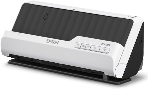 エプソン A4ドキュメントスキャナー DS-C420W (A4シートフィード/毎分30枚/Uターン/2way給紙/Wi-Fi対応..