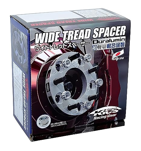 KYO-EI(協永産業) Kics WIDE TREAD SPACER(ワイドトレッドスペーサー) M12×P1.25 5H PCD114.3 厚み15mm 2枚入り 5115W3