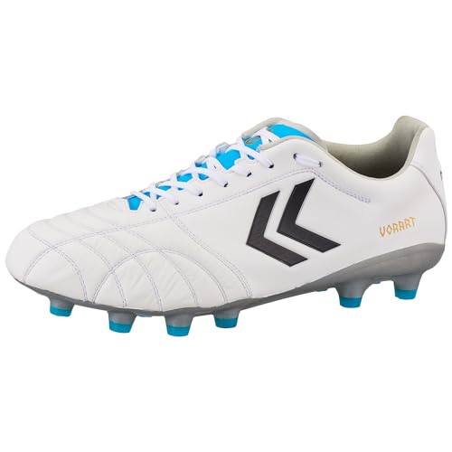 [ヒュンメル] フットボールシューズ ヴォラート3 PRO WIDE HAS1244W ホワイト×サックス(1075) 26.5cm