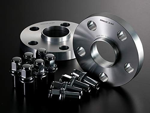デジキャン トヨタワイドトレッドスペーサー＋ロングナットセット 114.3-5H 15mm 60-60 トヨタ純正アルミホイール専用 TW1145156060LN