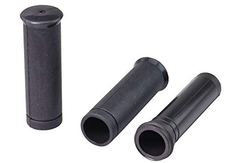 キジマ(Kijima) バイクパーツ グリップ スリム 電子スロットル専用(TBW) 純正タイプ φ34×116mm ソフテイル/ツーリングモデル用 ブラック HD-04823