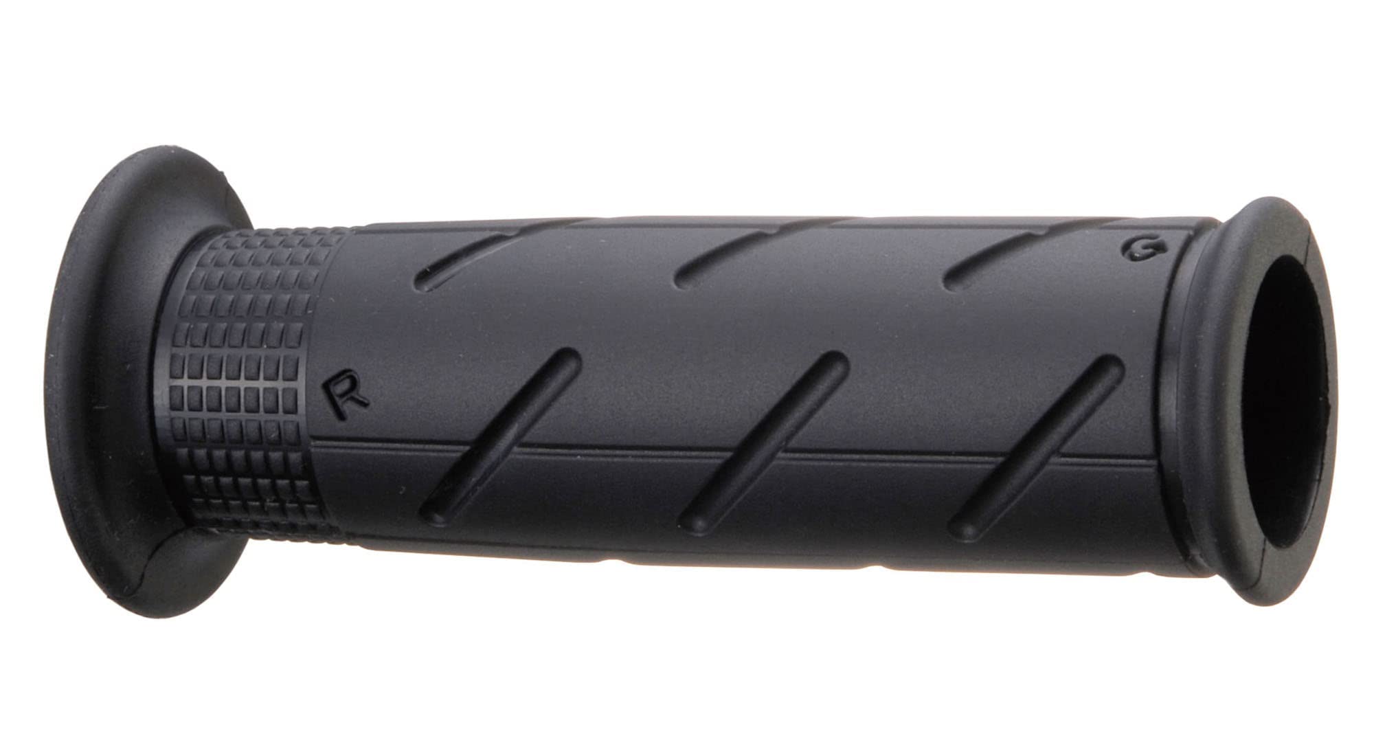 キジマ(Kijima) バイクパーツ グリップ シーンセレクトドクター ラバー製 120mm φ22.2mm 貫通タイプ ハード(硬め) 汎用 201-6817