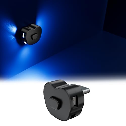 GIMUYA Type-C LEDライト USB 車内用 8色 照射方向切替 メモリー機能 調光機能 アンビエントライト RGB USB給電 イルミネーション タイプc ミニライト ハート型 小型 軽量 車 アクセサリー 簡単操作 1