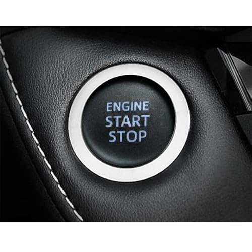 TADOKAPATU トヨタ 新型 ヴォクシー ノア 90系 専用 エンジンスタート スターターリング アルミカバー アクセサリー インテリアパネル 内装カスタムパーツ アルミ合金 1P VOXY NOAH 2022年1月〜【シ