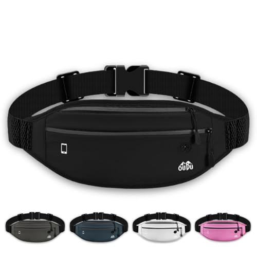 RERACO ランニング ポーチ 揺れない 斜めがけ ウエストポーチ 防水 伸縮 ジョギング セキュリティポー..