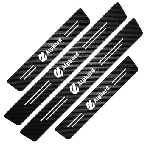 新ALPHARD サイドステップガード スカッフプレート 全車種対応 高級内装パーツ 金箔仕上げ 金メッキ技..