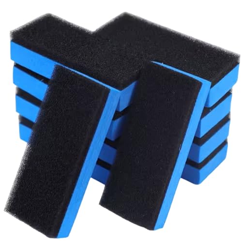 オーディオファン 洗車スポンジ 塗り込み用スポンジ 二層構造 コーティング 塗り込み 車 バイク 洗浄 お手入れ メンテナンス 洗車用品 10個